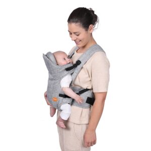 Dreambaby Oxford Adjustable 3-in-1 Position Baby Carrier - Comfortable and Stylish Baby Wrap for Newborns to Toddlers -Suitable for Children 7.5 – 33lbs (Approximately 3-12 Months of Age)