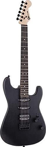 Charvel Pro-Mod San Dimas Style 1 HSS HT Sassafras Electric Guitar - Satin Black