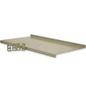 hornady ready vault shelf kit, 98252 - sturdy, metal shelf designed for the rapid safe ready vault - 100 pound weight capacity to safely hold gun safe accessories, ammo, or other heavy items