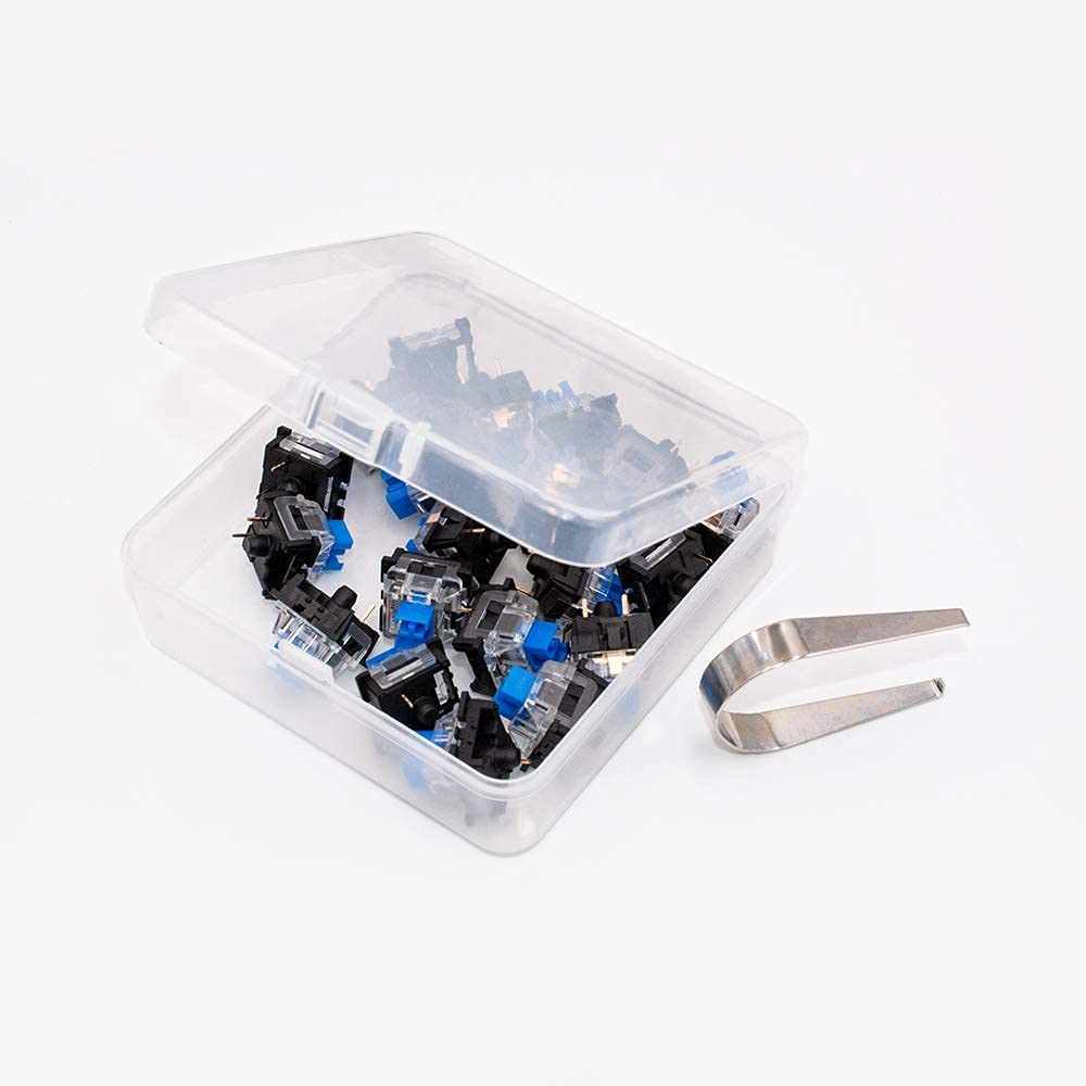 Granvela OUTEMU (Gaote) Blue Switch 3 Pin Keyswitch DIY Replaceable Switches for Mechanical Gaming Keyboard (20 PCS) (Blue)