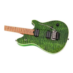 EVH Wolfgang Standard QM Electric Guitar - Transparent Green