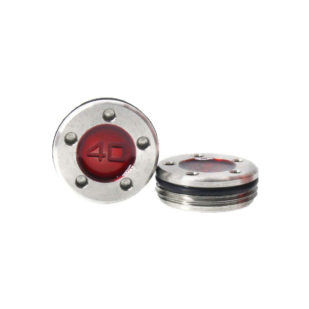 SEACLOUD Golf Putter Weights 2pcs 40g for Newport Putters Golf Weights Red Compatible for Newport Putter