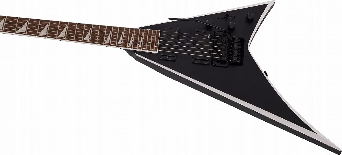 Jackson X Series Rhoads RRX24-MG7 Electric Guitar - Satin Black with Primer Gray Bevels