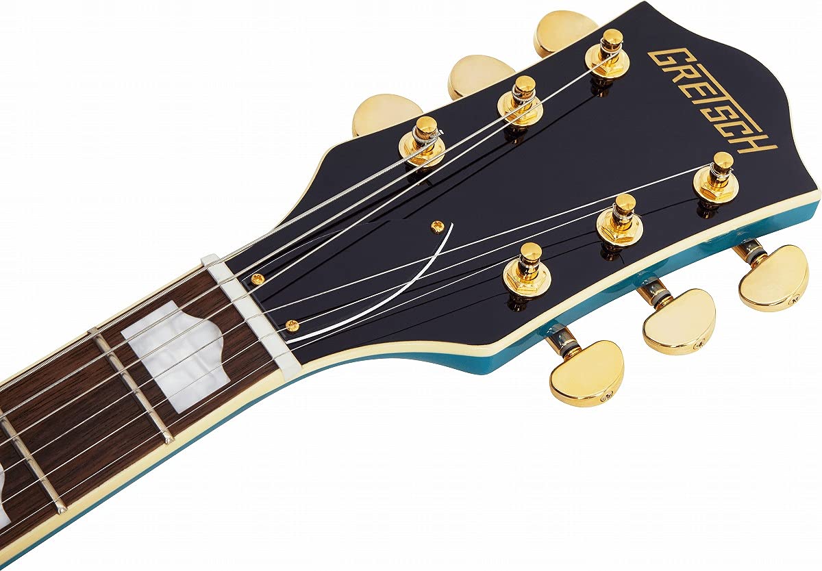 Gretsch G2410TG Streamliner Hollow Body Single-Cut and Gold Hardware Ocean Turquoise w/Bigsby