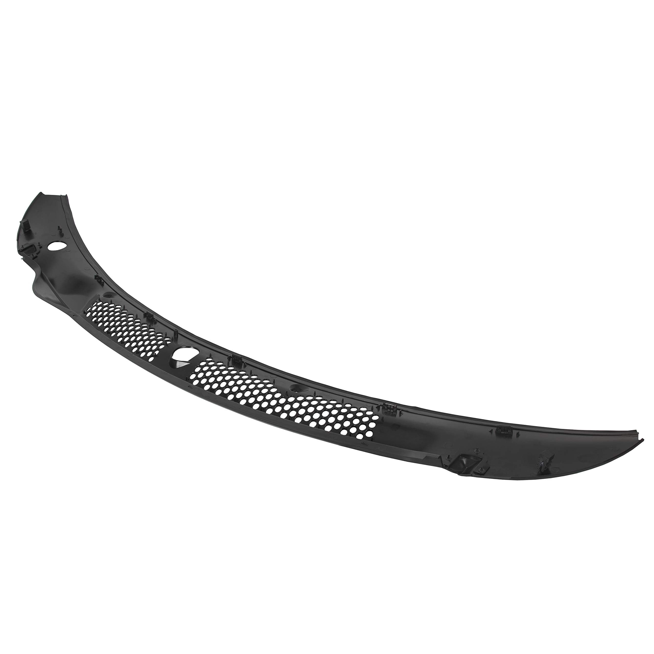 ECOTRIC Windshield Cowl Grille Vent Wiper Cover Panel Compatible with 1994-1998 Ford Mustang & Cobra