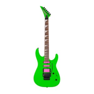 jackson x series dinky dk3xr hss electric guitar - neon green