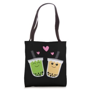 you had me at boba tea tapioca japanese bubble tea tote bag