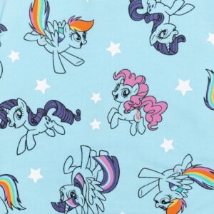 My Little Pony Toddler Girls French Terry Pullover Sweatshirt Light Blue 5T