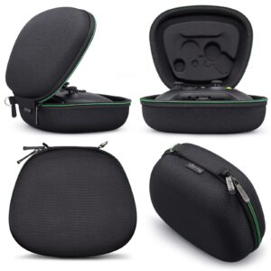 sisma Carry Case Compatible with Xbox Series X/S & Core Wireless Controller Hard Shell Home Safekeeping Travel Protective Cover Storage Case Carrying Bag Black