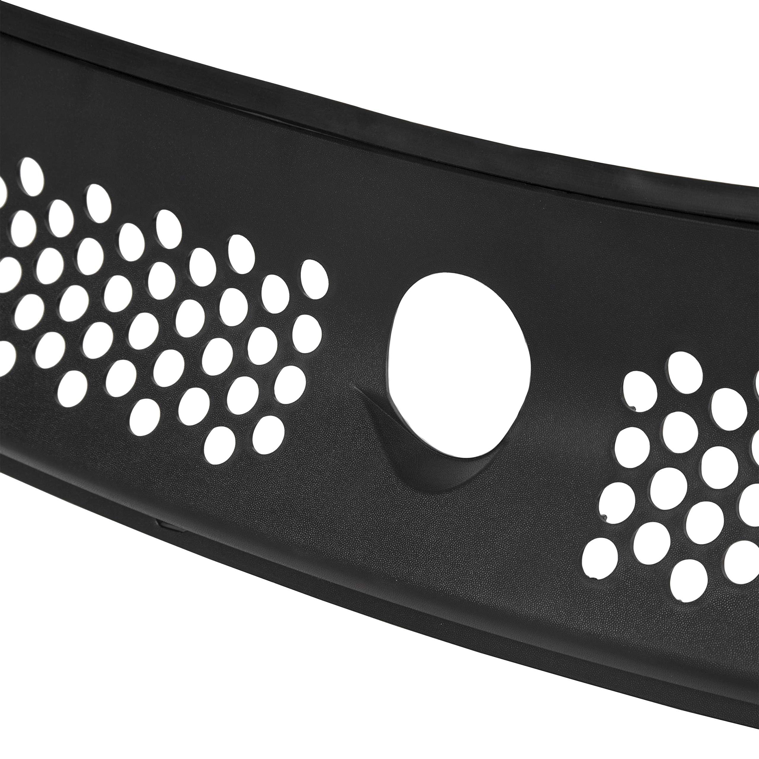 ECOTRIC Windshield Cowl Grille Vent Wiper Cover Panel Compatible with 1994-1998 Ford Mustang & Cobra