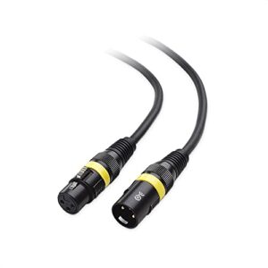 Cable Matters 2-Pack 22AWG Stage Light DMX Cable 25 ft / 7.6m with 3-Pin XLR Connector