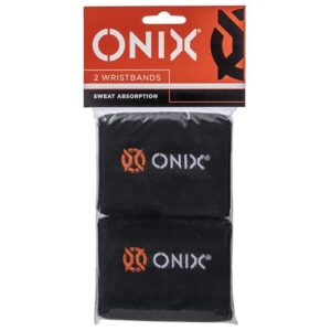 ONIX Pickleball Sweat Absorption Wristband — Black