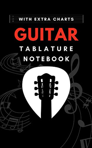 Guitar Tablature Notebook with Extra Charts: Blank Guitar Tablature Paper, Standard Tab Manuscript Paperback Chord Chart Ukulele Strumming, Circle of Fifths