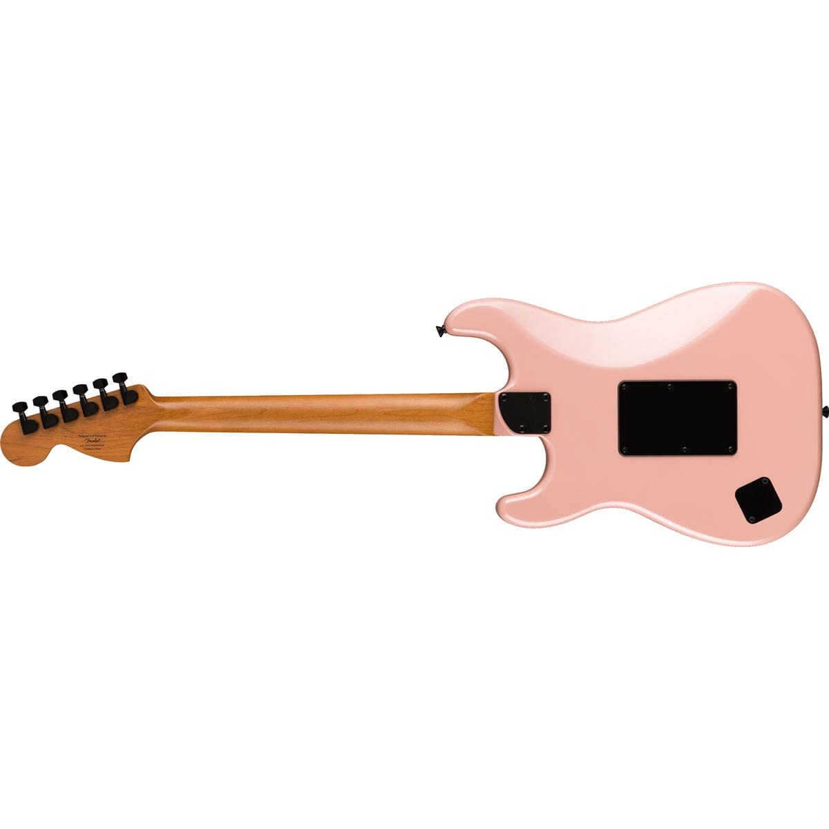 Squier Contemporary Stratocaster HH Floyd Rose Electric Guitar, with 2-Year Warranty, Shell Pink Pearl, Roasted Maple Fingerboard