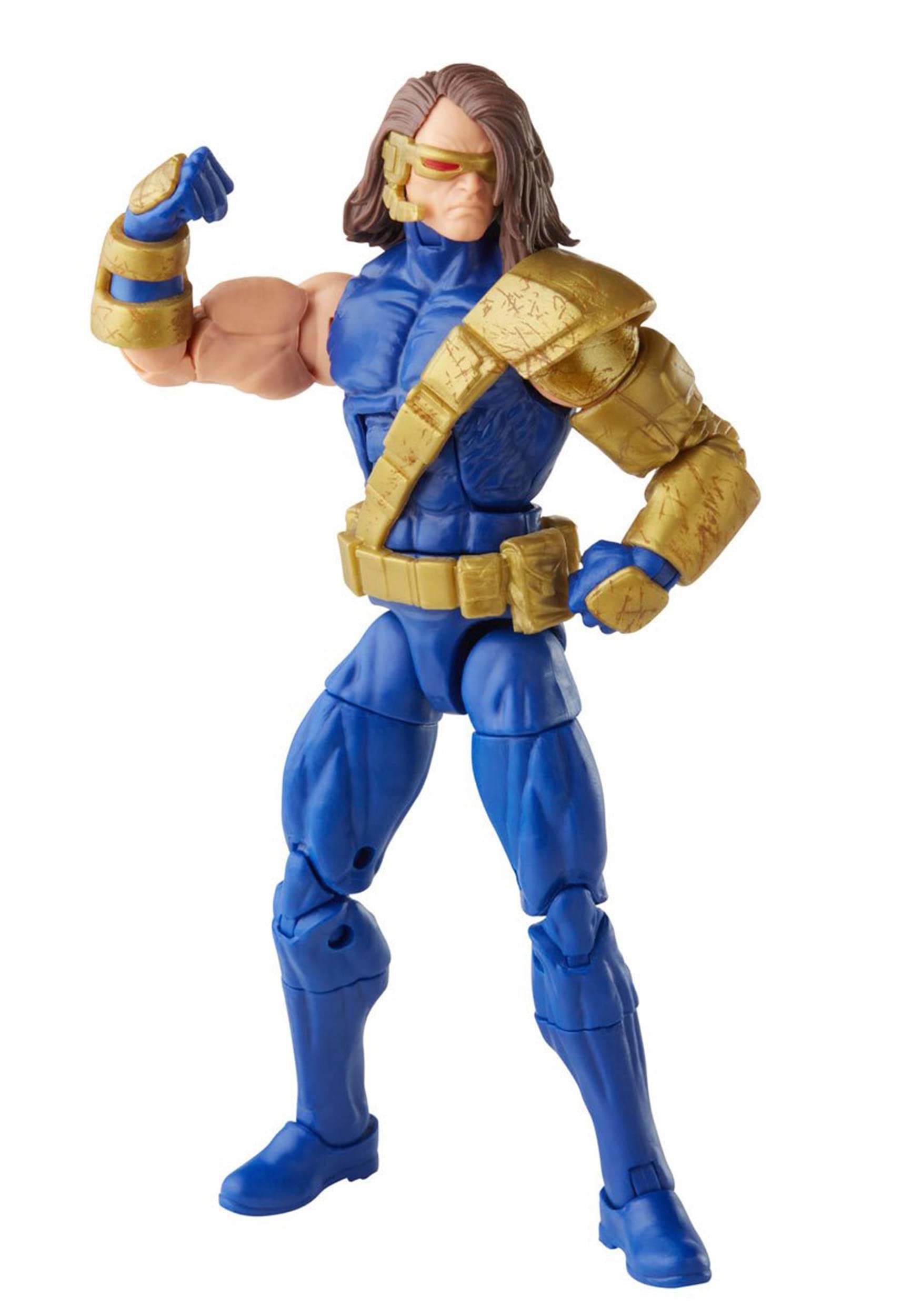 Marvel Hasbro Legends Series 6-inch Scale Action Figure Toy ’s Cyclops, Premium Design, 1 Figure, and 1 Build-A-Figure Part