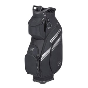 WILSON Staff EXO II Men's Golf Bag - Carry, Black/Silver