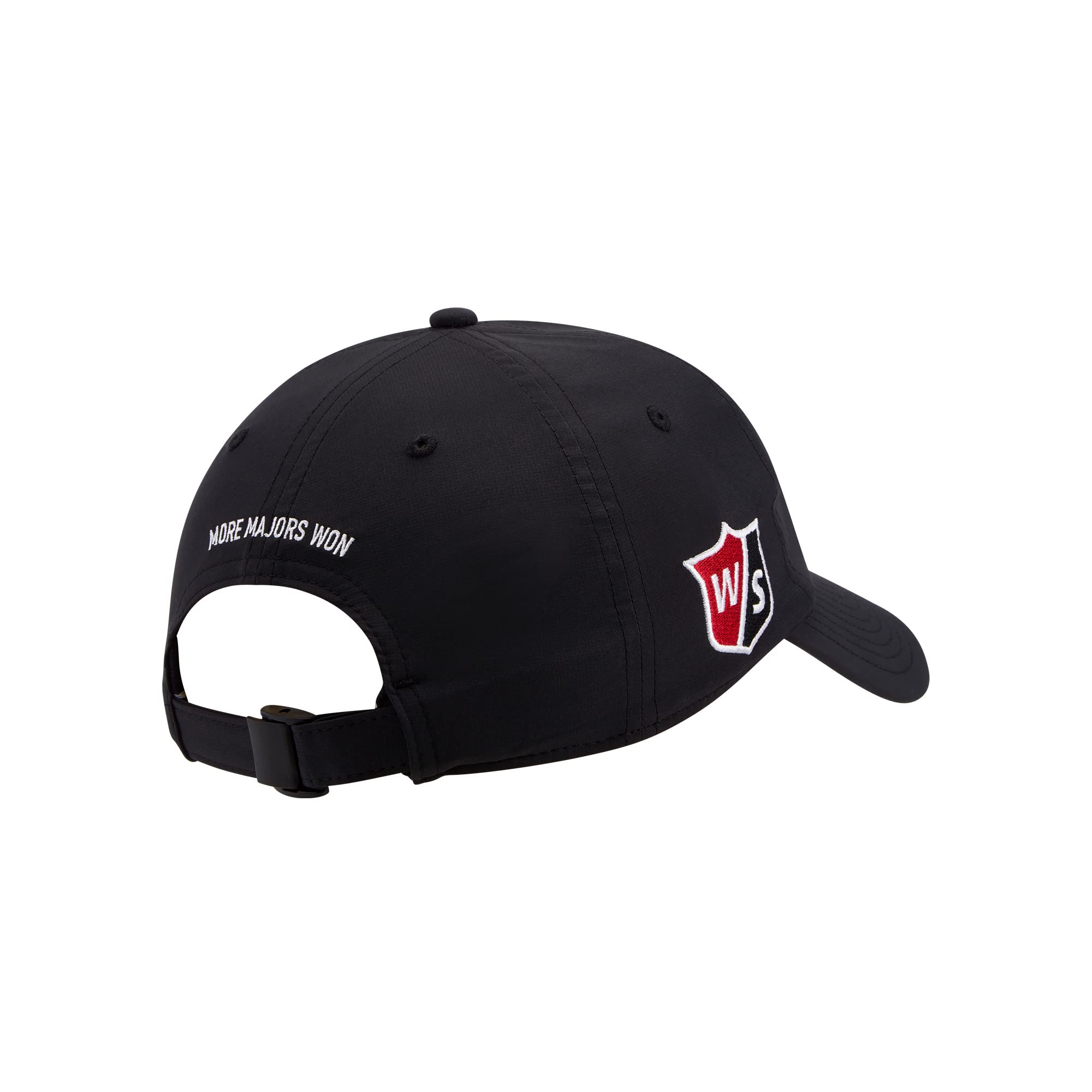 Wilson Men's Pro Tour Hat - One Size, Black/White