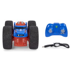 Air Hogs Super Soft, Jump Fury with Zero-Damage Wheels, Extreme Jumping Remote Control Car, Kids Toys for Kids 4 and up, 1:15 Scale