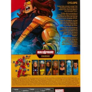 Marvel Hasbro Legends Series 6-inch Scale Action Figure Toy ’s Cyclops, Premium Design, 1 Figure, and 1 Build-A-Figure Part