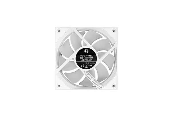 Lian Li ST120-3W White 3 Pack, ARGB 120mm LED PWM, with Fan Controller