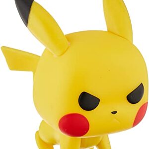 Funko POP Pop! Games: Pokemon - Pikachu (Attack Stance) Collectible Vinyl Figure, Multicolor, One Size