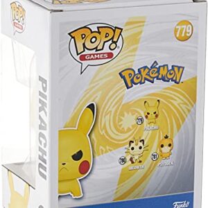 Funko POP Pop! Games: Pokemon - Pikachu (Attack Stance) Collectible Vinyl Figure, Multicolor, One Size