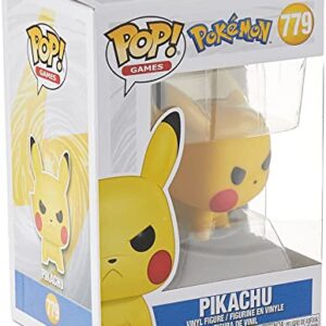 Funko POP Pop! Games: Pokemon - Pikachu (Attack Stance) Collectible Vinyl Figure, Multicolor, One Size