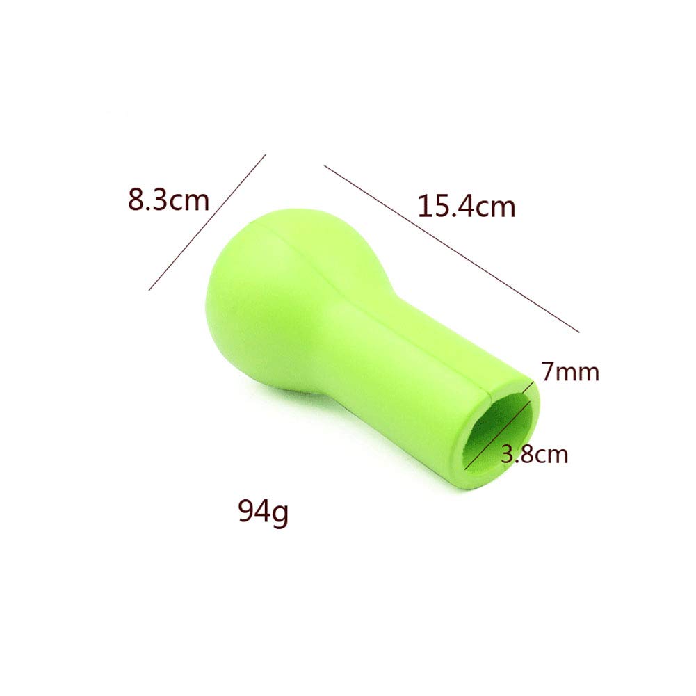 brandname XXhailan Spherical Belly Top Fishing Pole Support PU Material for Deep Sea Fishing Belly Top Light Weight Fishing Gear Accessories (Green/2pcs)