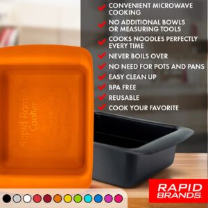 Rapid Ramen Cooker | Microwavable Cookware for Instant Ramen | BPA Free and Dishwasher Safe | Perfect for Dorm, Small Kitchen or Office | Blue