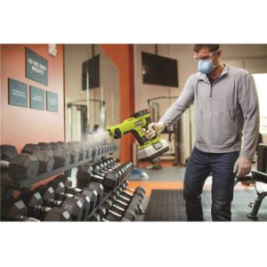 Ryobi ONE+ 18V Cordless Handheld Electrostatic Sprayer Kit with (1) 2.0 Ah Batteries and Charger