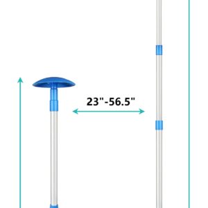 iCOVER Premium Boat Cover Support Pole, Adjustable Aluminum Support Pole System, 2 Pack