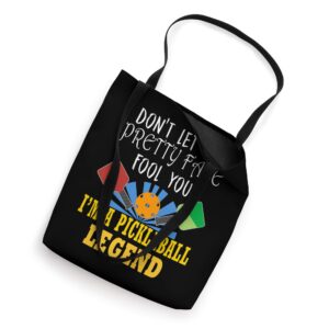 Funny Gift Idea for Pickleball Player Dink Quote Tote Bag