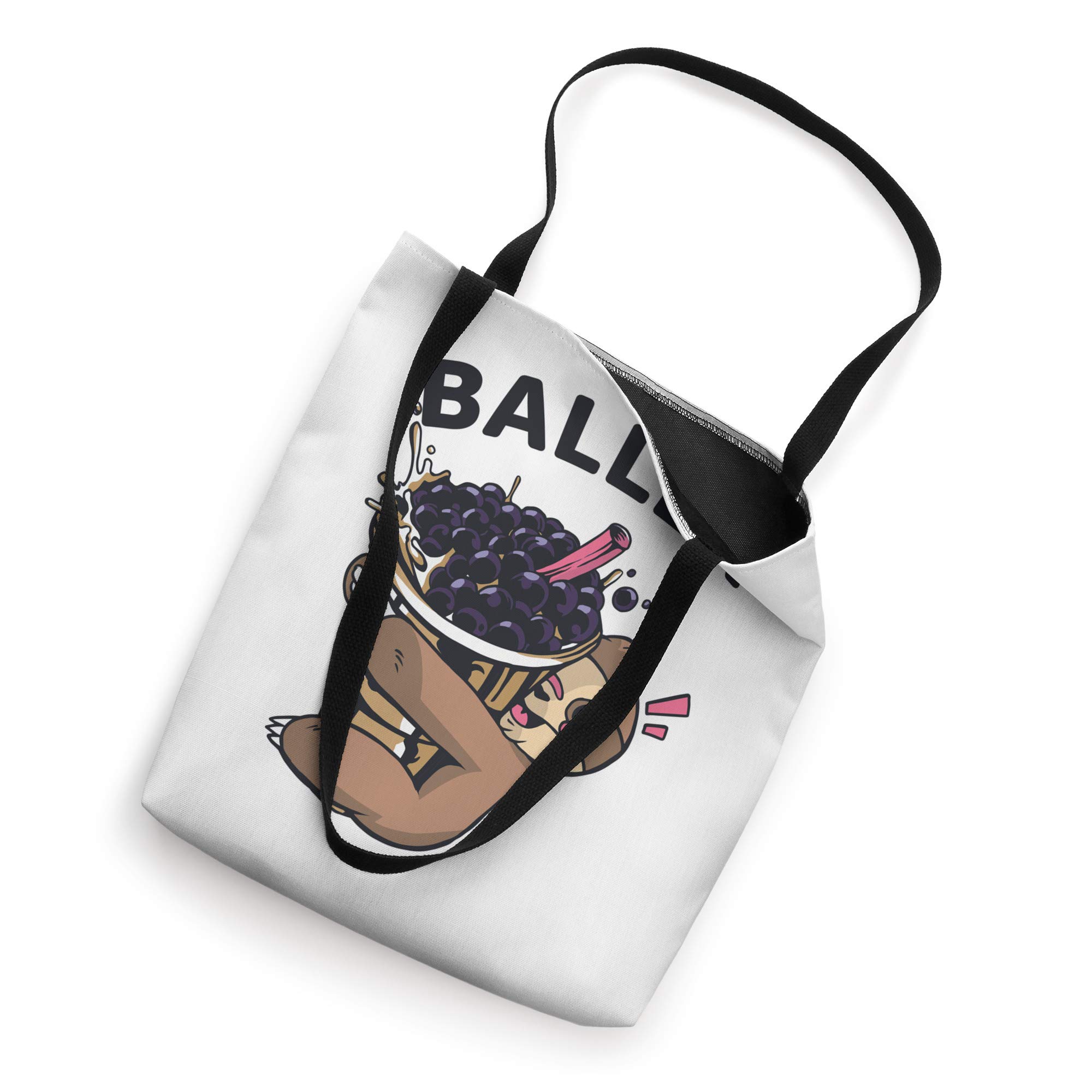 Baller fun Funny Boba Tea design for milk tea lover Tote Bag