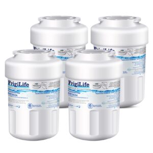 FRIGILIFE RWF0600A Replacement for GE MWFP, MWFA, MWFAP, MWFINT, GWF, GWFA, HWF, HWFA, HDX FMG-1, Smartwater, WFC1201, GSE25GSHECSS, 197D6321P006 （4 Pack)