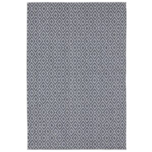 Home Dynamix Tripoli Lydia Modern Indoor/Outdoor Area Rug, Denim/Cream, 6'6"x9'6" Rectangle