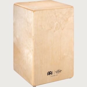 Meinl Percussion Artisan Edition Cajon with Internal Strings for Snare Effect and Forward Facing Ports, Limba/Baltic Birch — Made in Spain — Cantina Line, 2-Year Warranty (AECLLI)