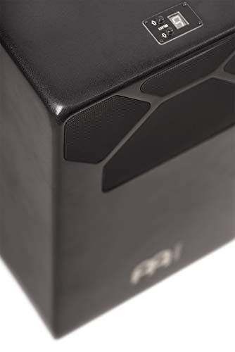 Meinl Percussion Digital Cajon with Ten Pre-Programmed Sound Combinations — for Live Music and Silent Practice — Baltic Birch Body, 2-Year Warranty (MPDC1)