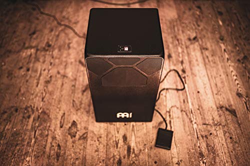 Meinl Percussion Digital Cajon with Ten Pre-Programmed Sound Combinations — for Live Music and Silent Practice — Baltic Birch Body, 2-Year Warranty (MPDC1)