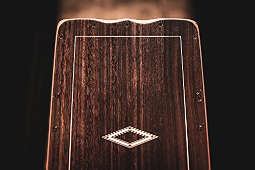 Meinl Percussion Artisan Edition Cajon with Internal Strings for Snare Effect, Baltic Birch/Brown Eucalyptus — Made in Spain — Tango Line, 2-Year Warranty (AETLBE)