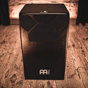 Meinl Percussion Digital Cajon with Ten Pre-Programmed Sound Combinations — for Live Music and Silent Practice — Baltic Birch Body, 2-Year Warranty (MPDC1)