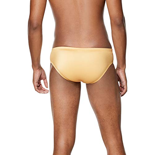 Speedo Men's Standard Swimsuit Brief Endurance+ The One, Gold, 30