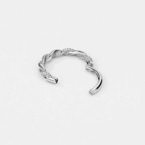 FANSING 18g 8mm Nose Rings for Women 316L Surgical Steel Nose Hoop 18 Gauge Pierced Rings for Nostril Septum Daith Cartilage Helix Piercing Jewelry Twisted Hypoallergenic Nose rings