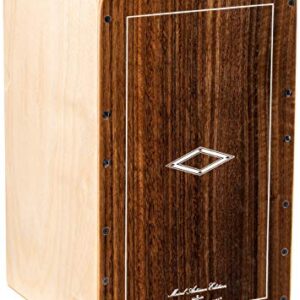 Meinl Percussion Artisan Edition Cajon with Internal Strings for Snare Effect, Baltic Birch/Brown Eucalyptus — Made in Spain — Tango Line, 2-Year Warranty (AETLBE)