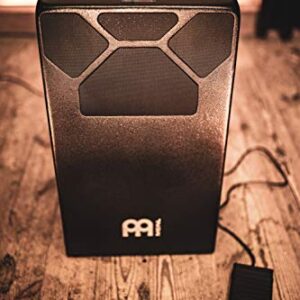 Meinl Percussion Digital Cajon with Ten Pre-Programmed Sound Combinations — for Live Music and Silent Practice — Baltic Birch Body, 2-Year Warranty (MPDC1)