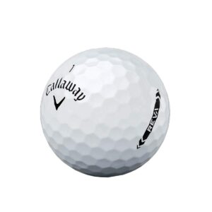 callaway 2021 reva golf balls (one dozen) pearl white