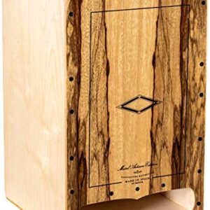 Meinl Percussion Artisan Edition Cajon with Internal Strings for Snare Effect and Forward Facing Ports, Limba/Baltic Birch — Made in Spain — Cantina Line, 2-Year Warranty (AECLLI)