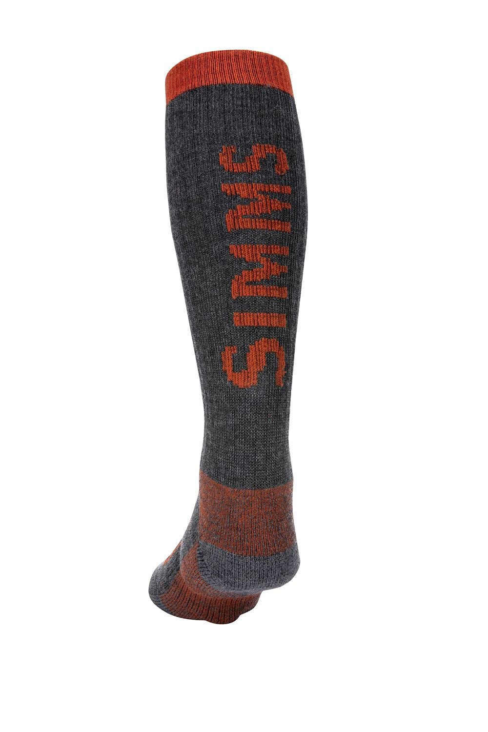 Simms Men's Merino Wool Thermal OTC Sock, XL, Carbon