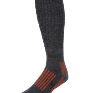 Simms Men's Merino Wool Thermal OTC Sock, XL, Carbon