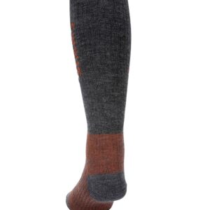 Simms Men's Merino Wool Thermal Midweight OTC Sock, Medium, Carbon