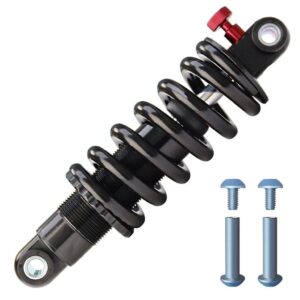 lvtu 2000 lbs mountain bike shock absorber 150mm/ 165mm/ 190mm adjustable damping xc soft tail suspension spring (color : 2000 lbs, size : 165mm)